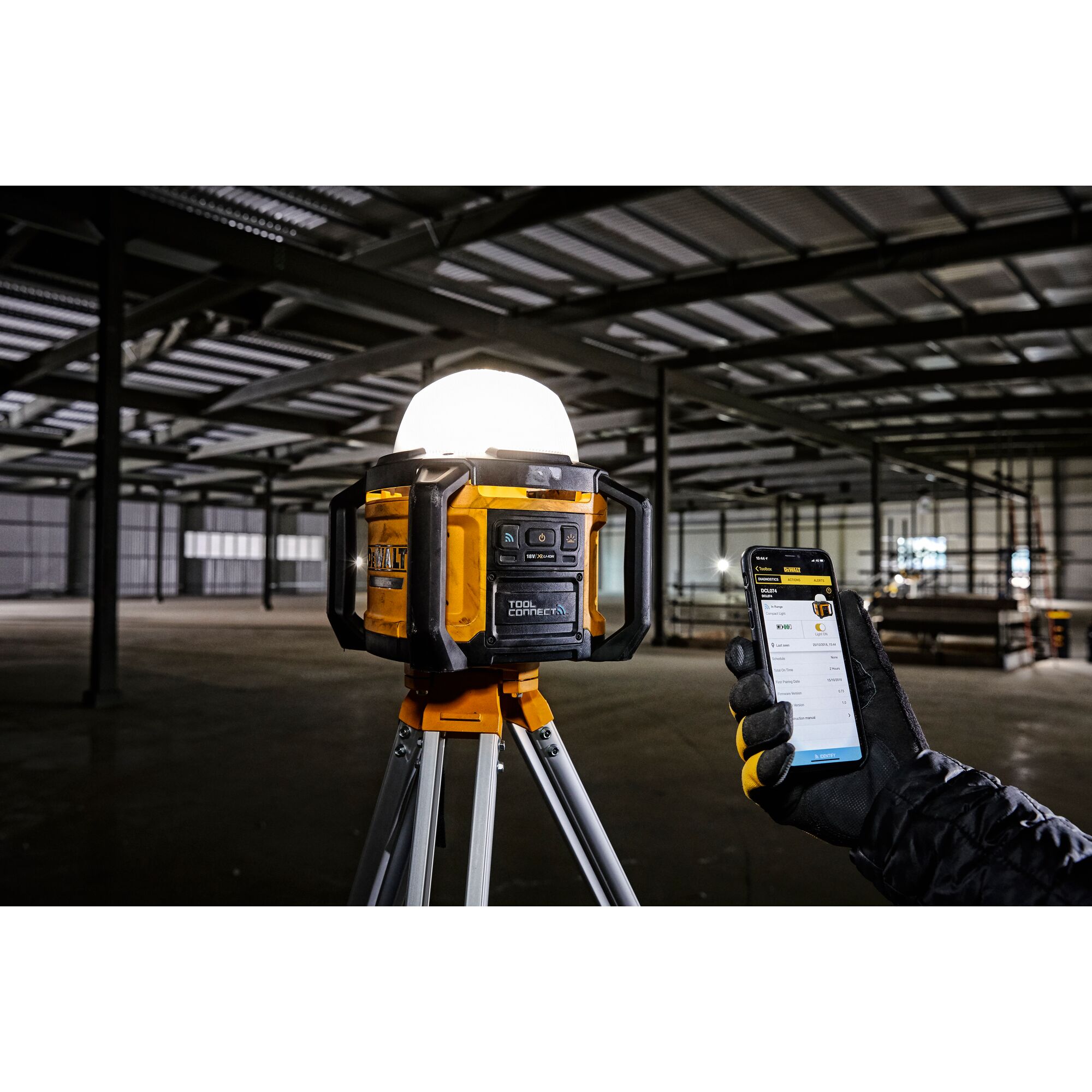 dewalt led work light 18v